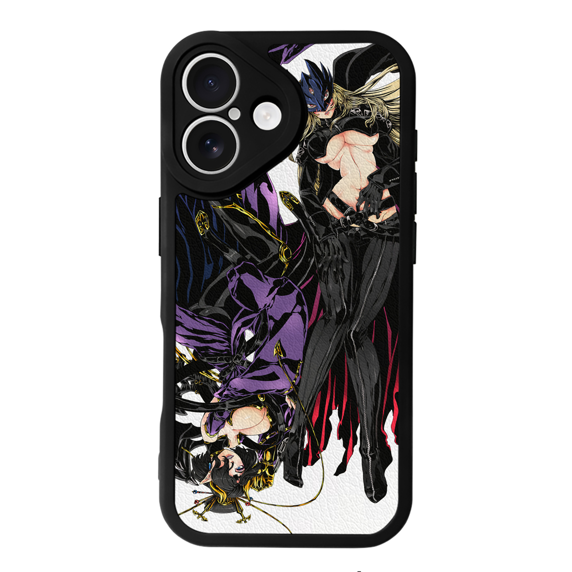 （画像用） Digimon デジタルモンスター/デジモン 【iPhone 16シリーズ対応】シリコンスマホケース（レザー調） 材質：シリコン